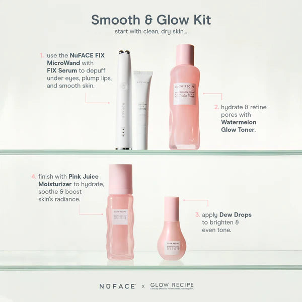 Glow Recipe x NuFACE Smooth & Glow Kit
